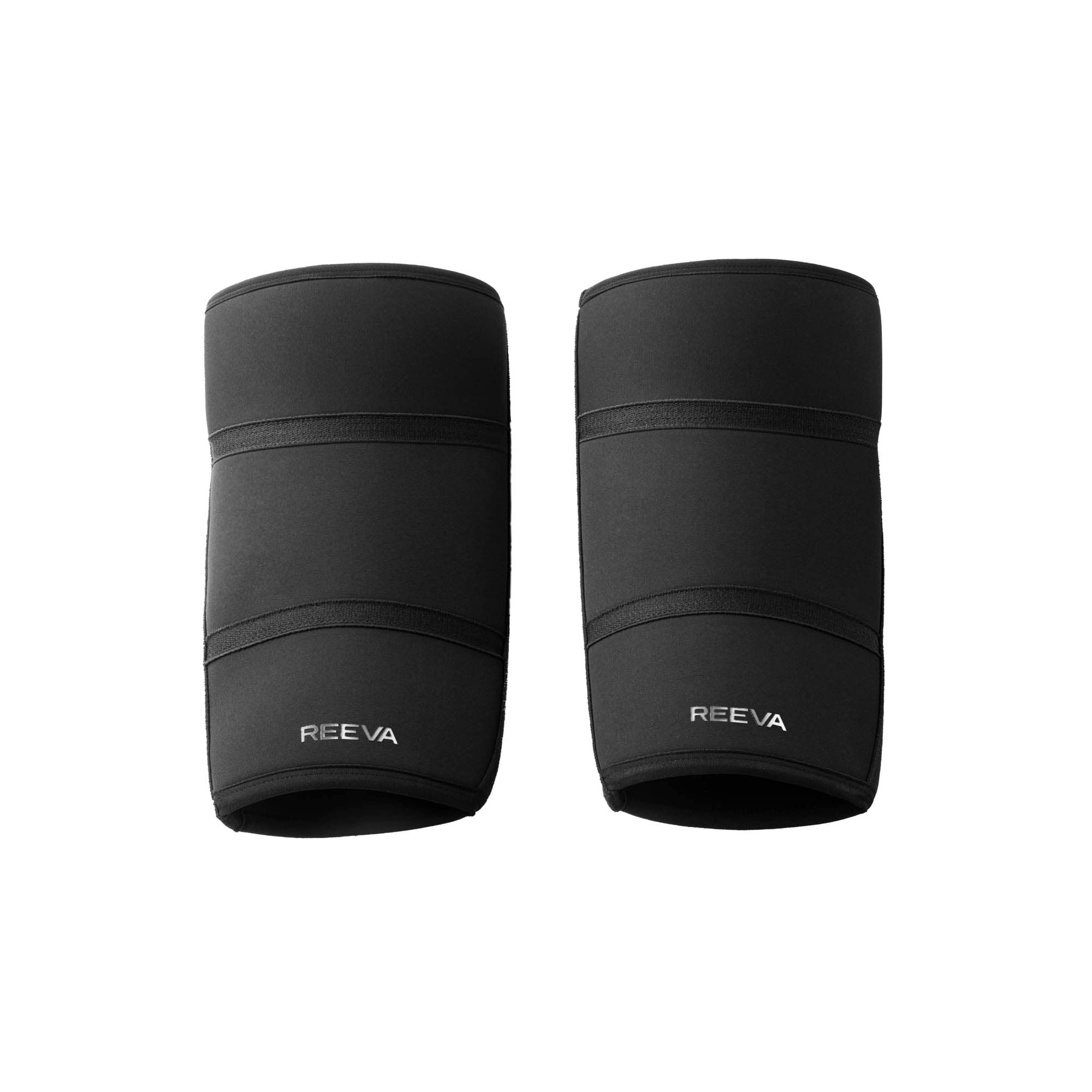 Reeva Powerlifting Knieschoner - Schwarz - XL