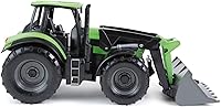 Vista 7 de Lena Tractor Deutz-Fahr Agrotron 7250 - Juguete de granja TTV, pala realista se eleva y se mueve como su contraparte del mundo real