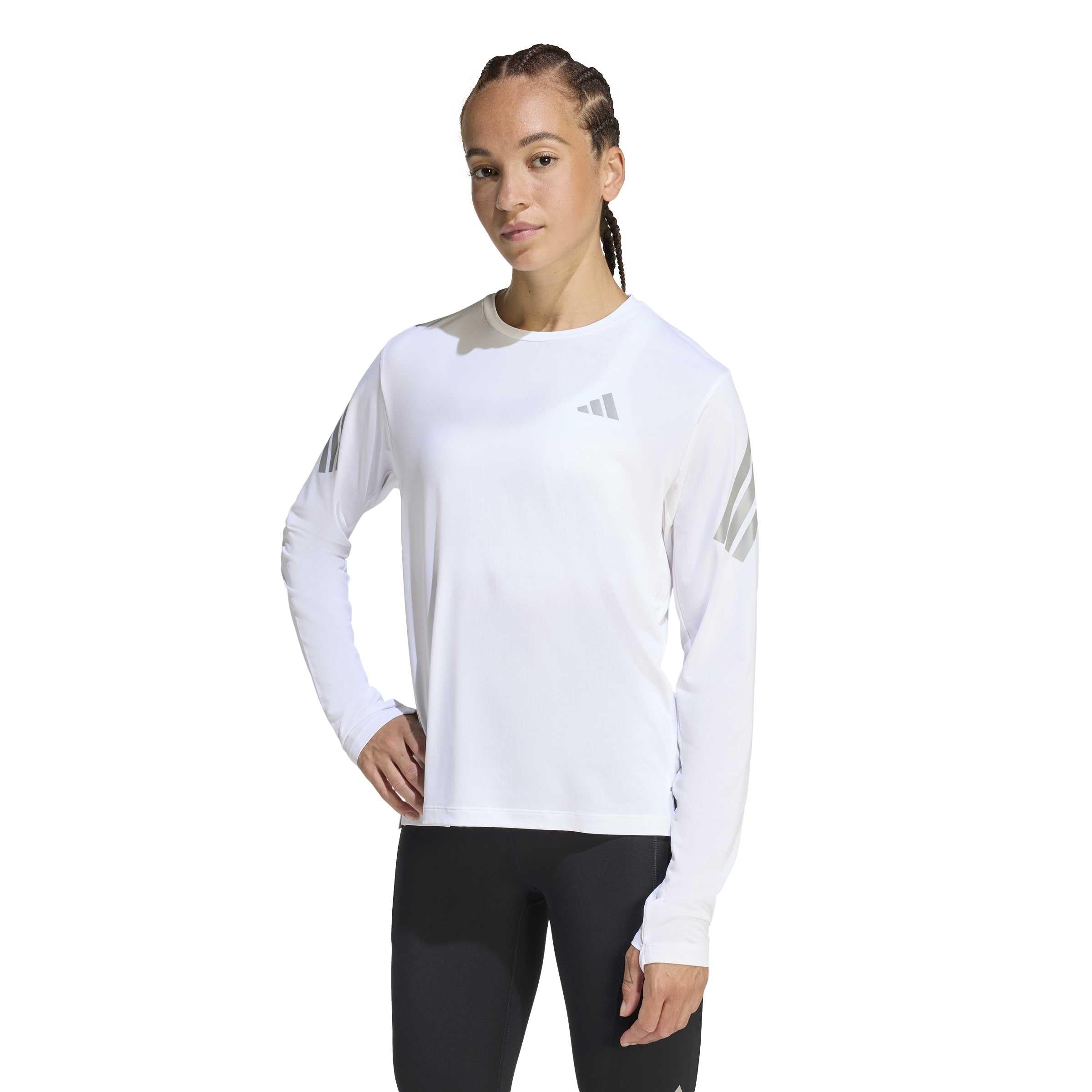 adidas Damen Adi365 Running Climacool Iconic Long Sleeve Shirt