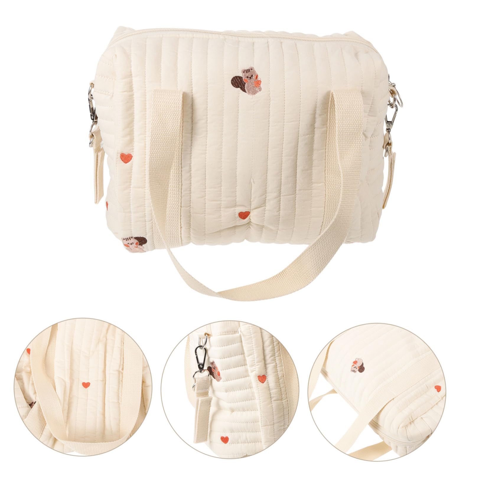 YARNOW Borsa per Passeggino per Pannolini in Cotone, Pratica e Resistente, Compatta, per Viaggio e Accessori del Ragazzo Ragazza