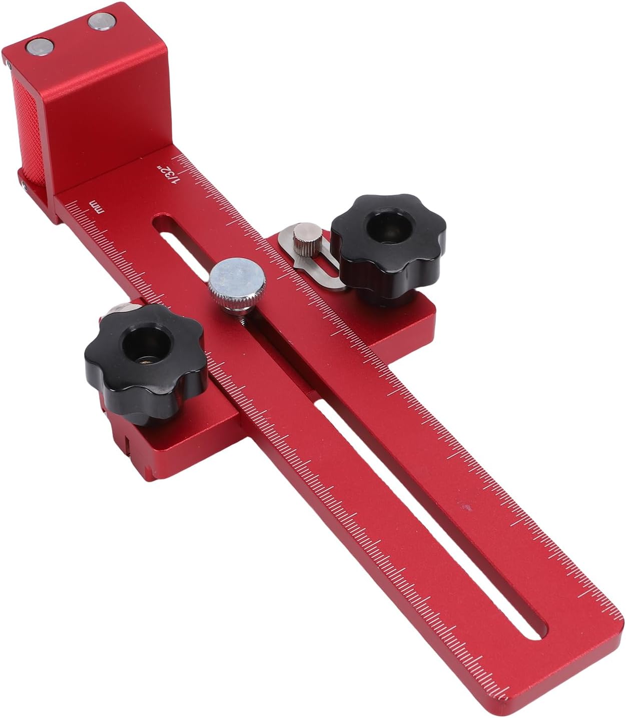 Fockety Thin Rip Jig Table Saw Jig, Fast Thin Ripping for Repetitive Narrow Thin Strip Cutting Fit 3/8inX3/4in T Slot U Slot 1/4inX3/8in T Slot for Band Saw Router Table