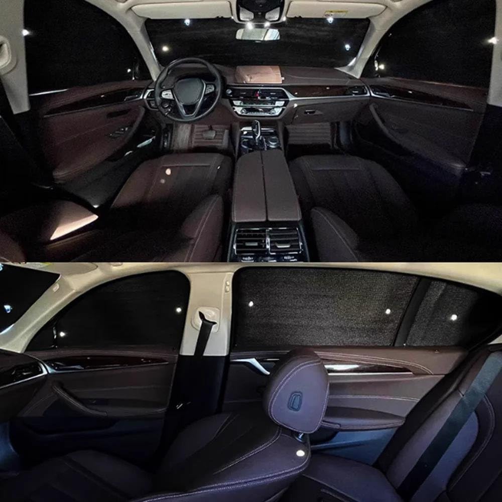 Parasol Coche Magnético Para Benz Para Vito Para Long Para W639 2003~2012 2013 2014 Versión Tres Puertas Accesorios Para Parasoles Coche(2PCS)