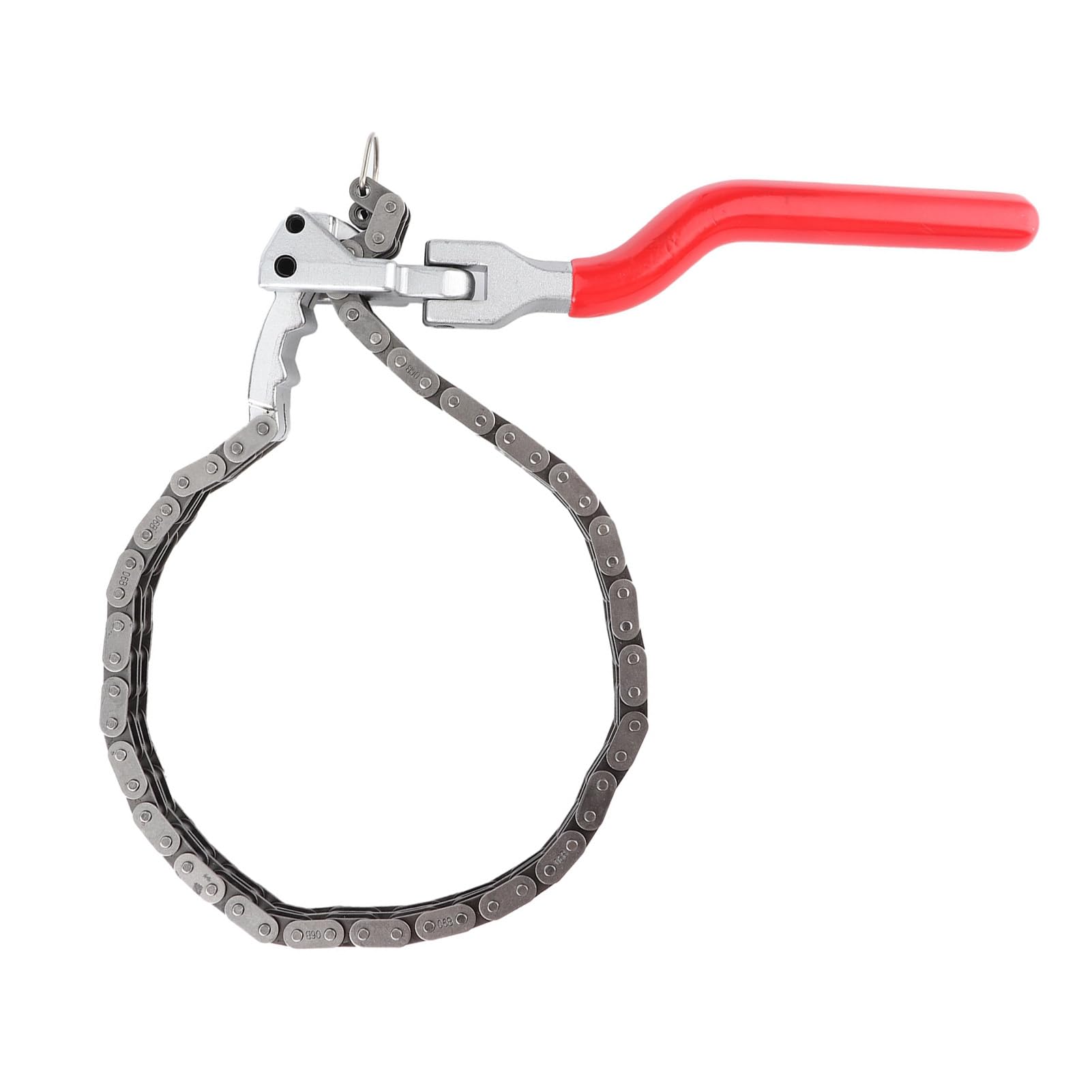 U1312 Acier Fer Clé à Filtre à Huile clé à Filtre à Huile de Type Chaîne 10,4 Pouces à Long Manche Outil de Réparation de Voiture Automatique Ergonomique