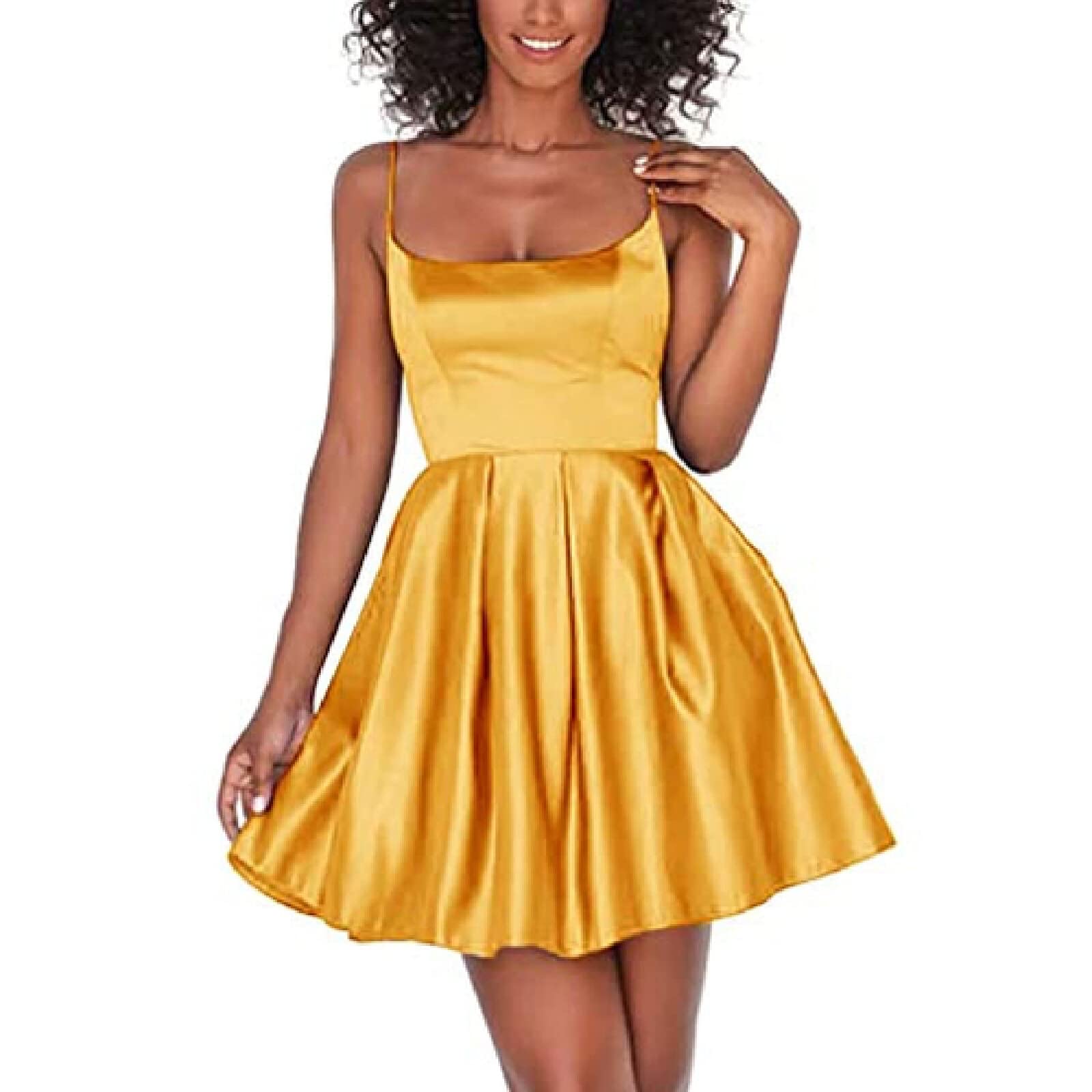 yhfshop Solid color mini short party dress,Prom Dress,Evening Dress,Bridesmaid Dresses,Homecoming Dresses-Ginger-26 : Amazon.co.uk: Fashion yhfshop Solid color mini short party dress,Prom Dress,Evening Dress,Bridesmaid Dresses,Homecoming Dresses-Ginger-26 : Amazon.co.uk: Fashion