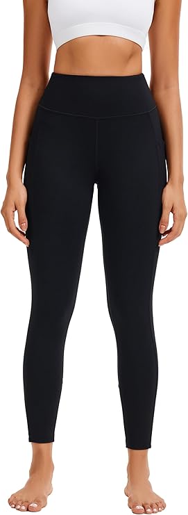 eumygrl High Waisted Butt Lifting Leggings for Women–Tummy Control Seamless Workout Tights, Activewear Yoga Pants