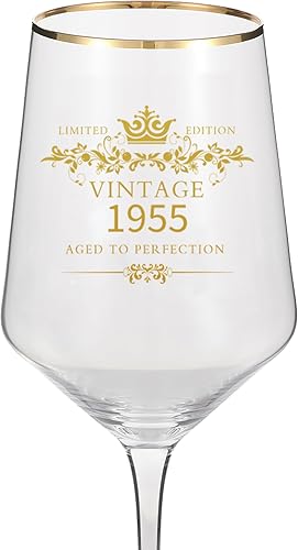 Miniatura 8 de MOMRNTAIL Copa de vino de copa de copa de copa de copa de 16 onzas, decoraciones de cumpleaños de 80 años para mujeres y hombres, divertida idea de