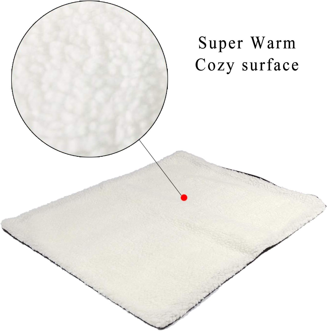 review Dog Bed Mat Comfortable Soft Crate Pad Anti-Slip Machine Washable Pad Dog Crate Pad Pet Bed for Dogs (Small)
