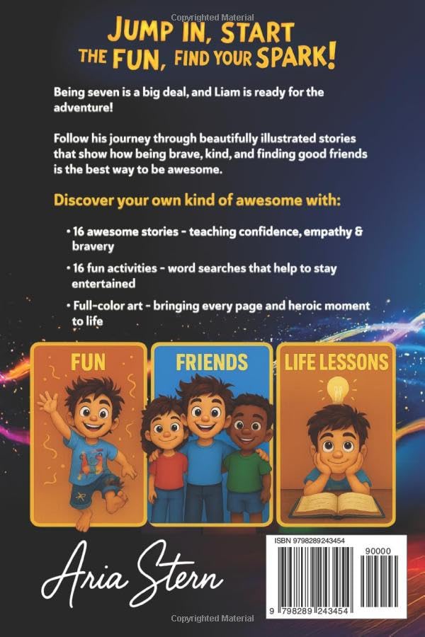 You Are 7 And Awesome! Motivational Short Stories for 7 Year Old Boys: 16 Inspiring Adventures About Bravery, Confidence, Friendship and Empathy in Today's Changing World (You Are an Awesome Kid!) - Image 2