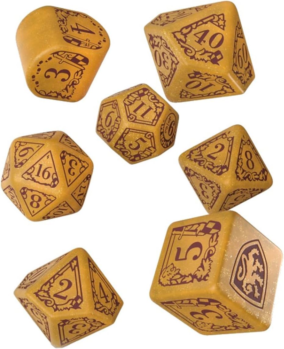 Harry Potter Gryffindor Modern Dice Gold