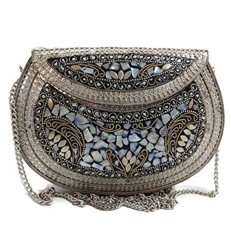 Bolso laton dorado ✔️ Megatex.es