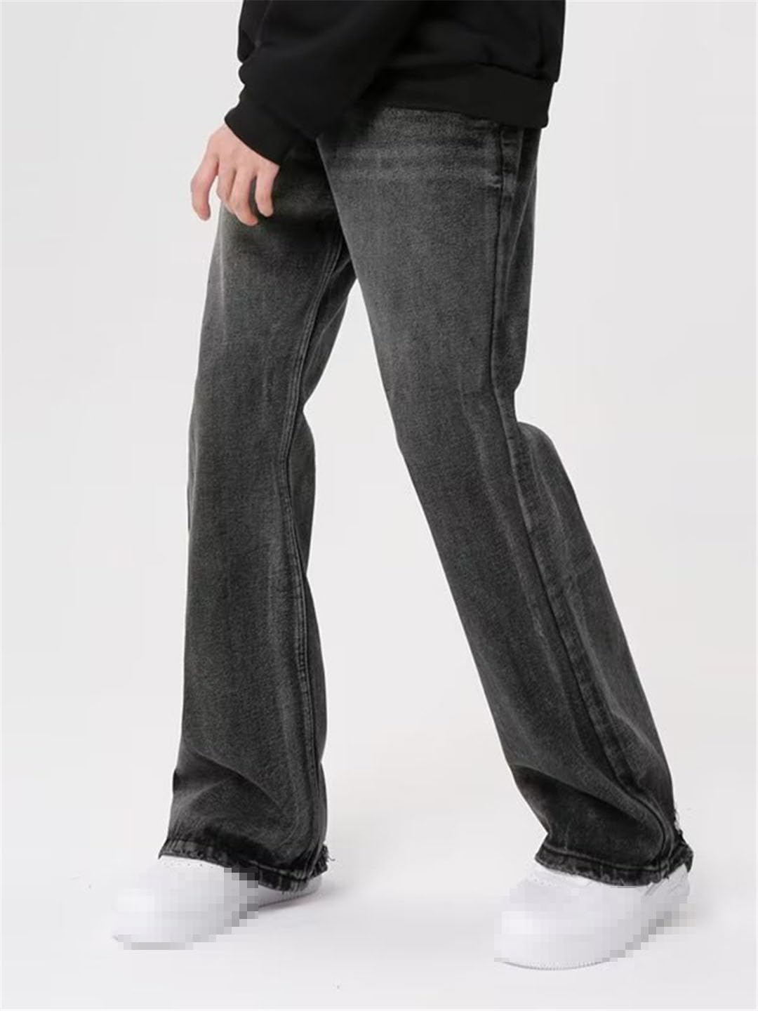 Vogrtcc Pantalones Vaqueros Casuales De Mezclilla para Hombre