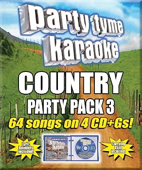 Audio CD Party Tyme Karaoke - Country Party Pack 3 (CD +G) [4 CD] Book