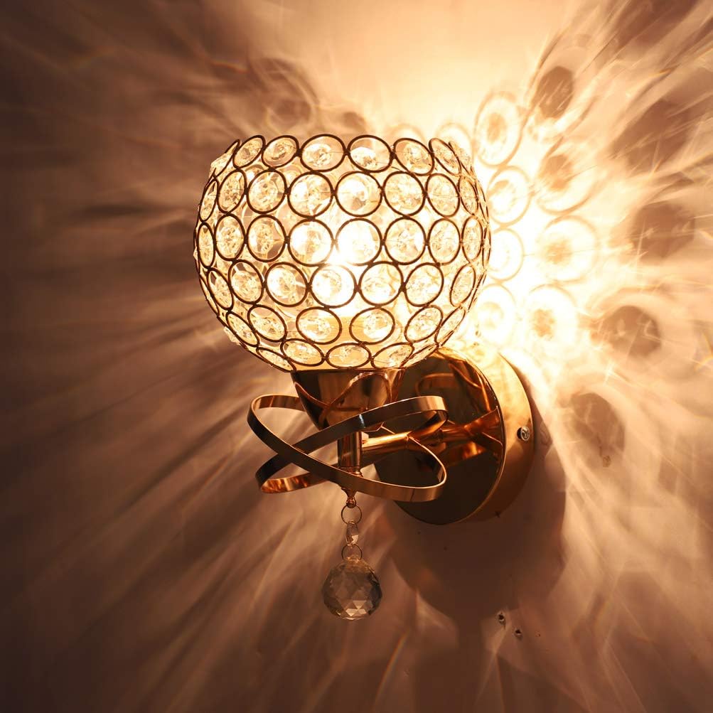 Crystal Sconces Wall Lighting 