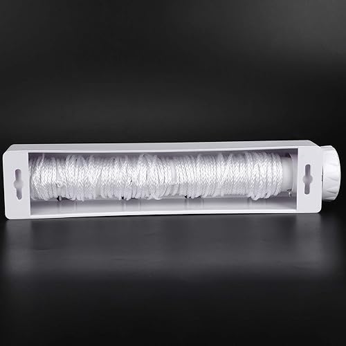 Miniatura 7 de Tendedero retráctil automático, montado en la pared, telescópico con gancho para interiores y exteriores, línea de lavandería de instalación de