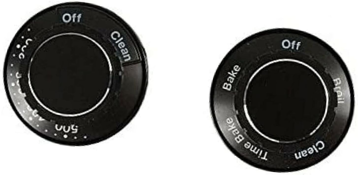 Obida New 2 Pcs Set 12200031 for JennAir Wall Oven Knob
