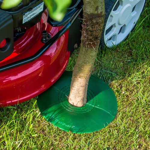 Preisvergleich Produktbild TreeGuard Revolutionärer Baumschutz Rasenkante zum Schutz vor Mechanischer Beschädigung, Scheibe gegen Mähgeräten schützt Baumstämme im Rasen 500mm
