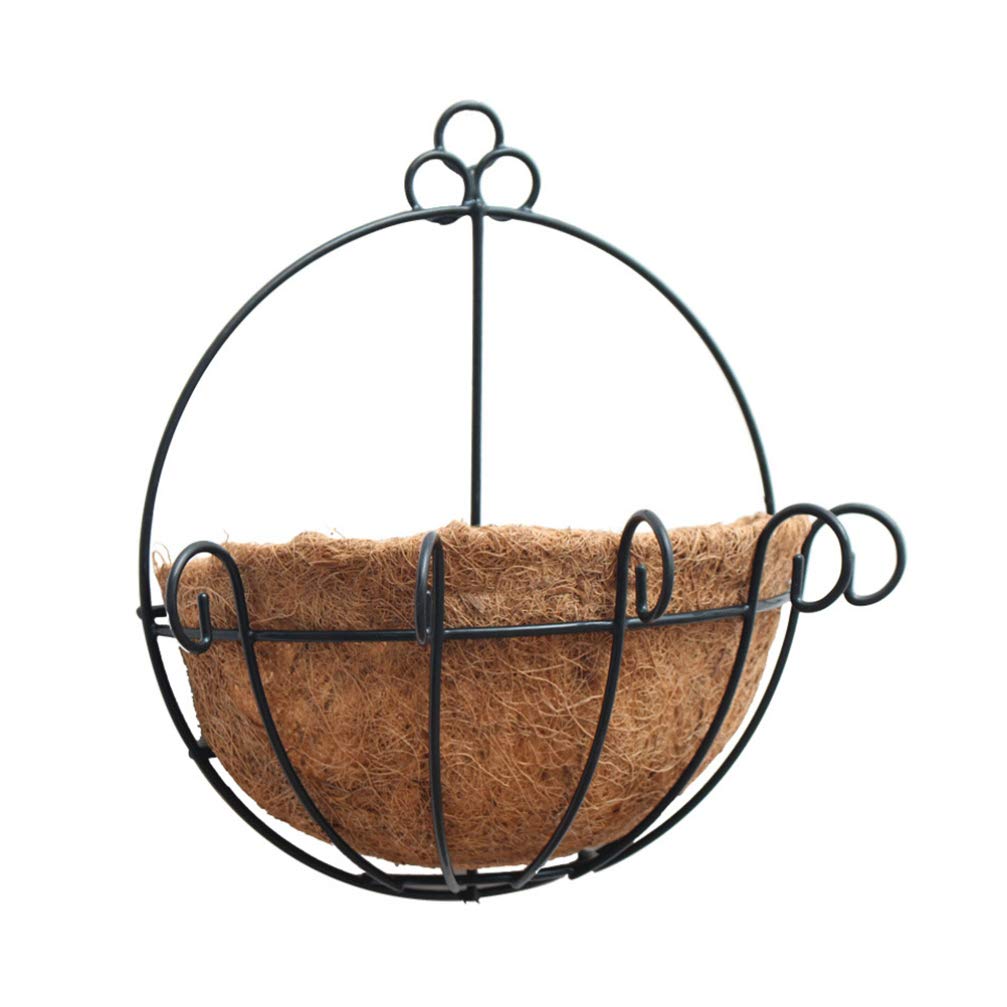 Generic Hanging Basket with Coconut Liner Coconut Coir Wall Mounted