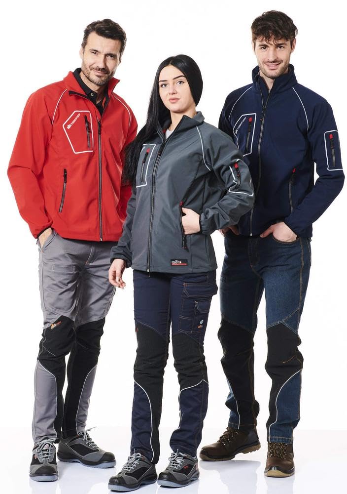 Starter - Pantalon 8730 Stretch Gris/Negro.