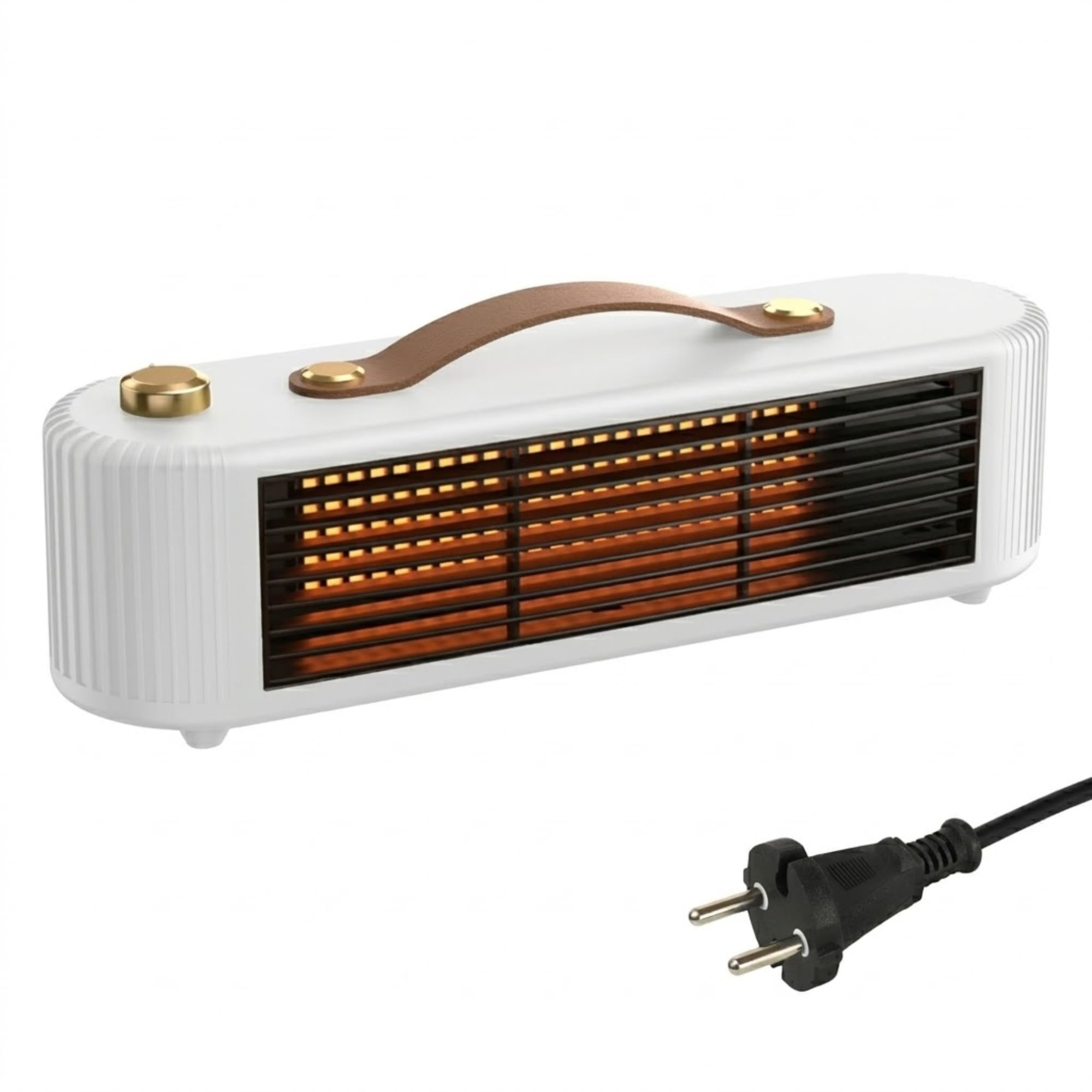 Drumstone FS007 Room Heater Portable Electric Heater Compact Heating Device for Indoor Use Home Office Personal Space Heater Lightweight Design Easy Operation-image-25