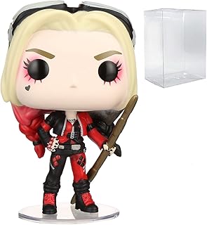 POP Suicide Squad - Harley Quinn (Bodysuit) Funko Pop! Vinyl Figure (Bundled with Compatible Pop Box Protector Case) Multicolored 3.75 inches