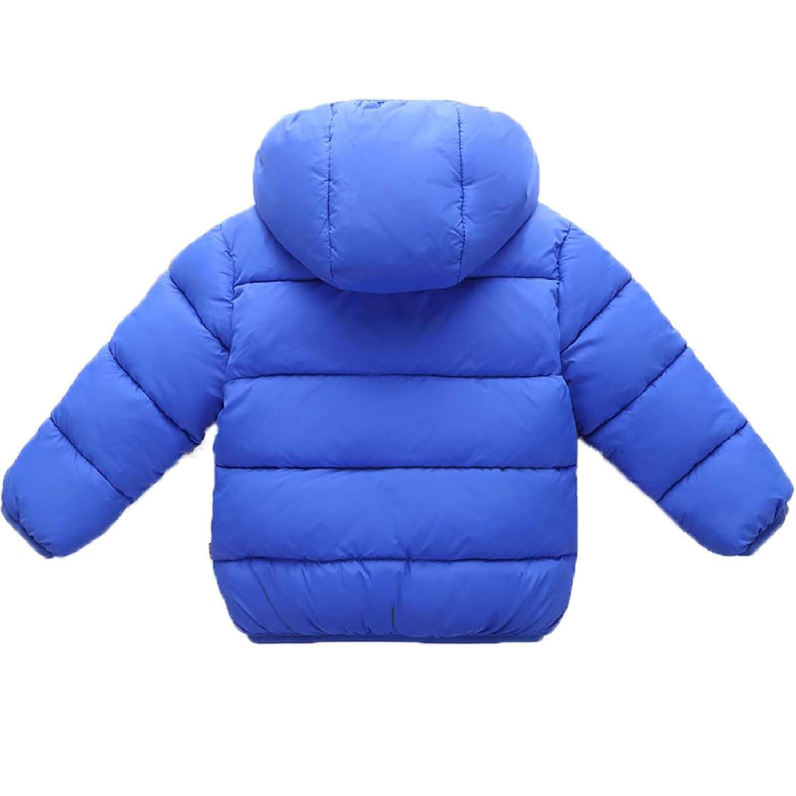 Piumino con Cappuccio per Bambina da Bambino Cappotto Invernale per Bambino Giubbotti in Pile Foderati Caldi Bambino Capispalla Invernale Caldo Piumino Leggero