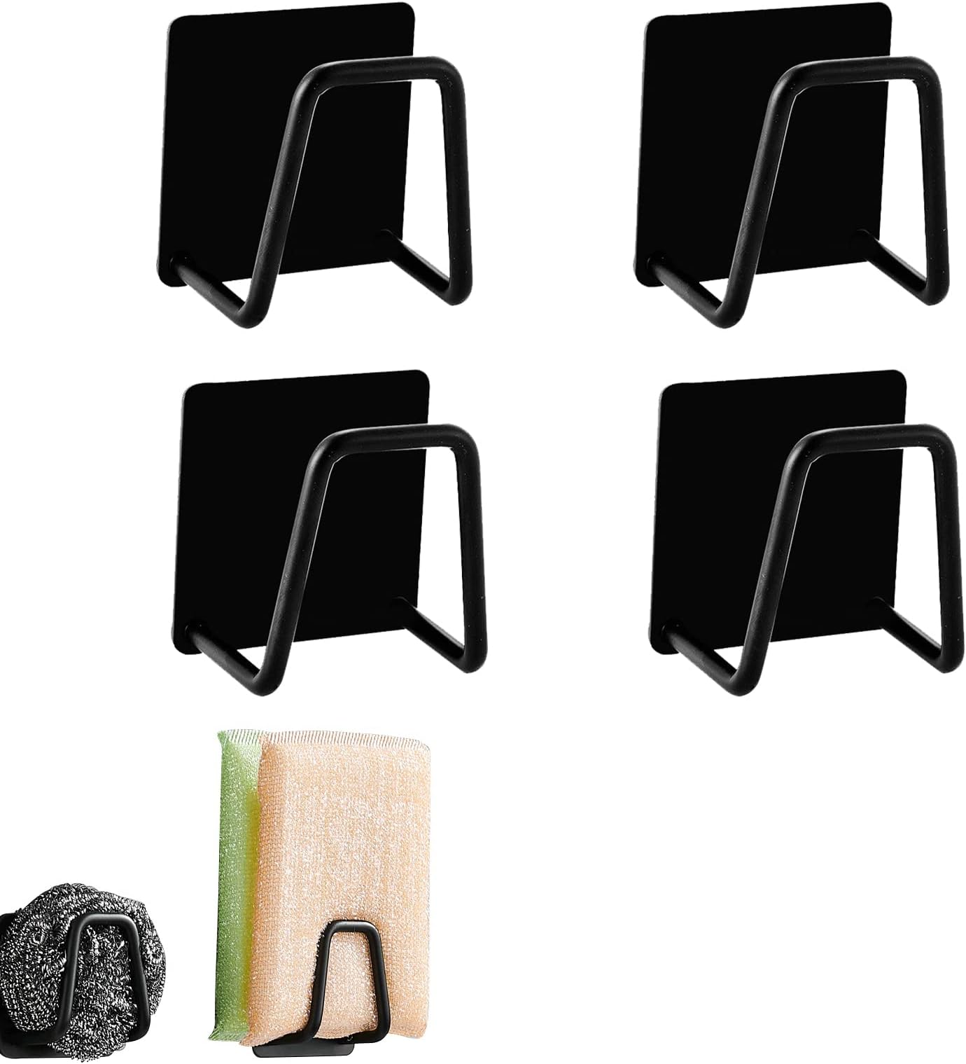 Porte Eponge Evier Cuisine,Support Pour Éponge Acier Inoxydable, Evier