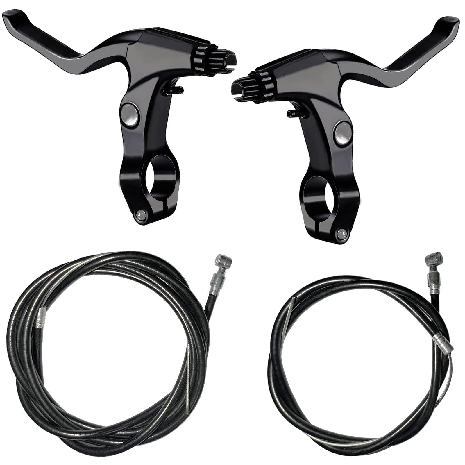 Kit Cavi e Guaine Freno MTB SHIMANO Anteriore e Posteriore Nero