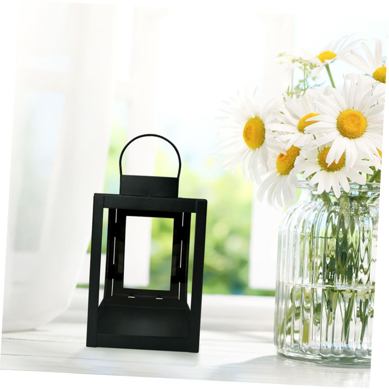 VICASKY 1pezzi Portacandele Decorativo Stile Retrò Luce Vento Portacandele Appendere Materiale Di Resistente Per Uso Duraturo Adatto Decorazione Interna Ed Esterna