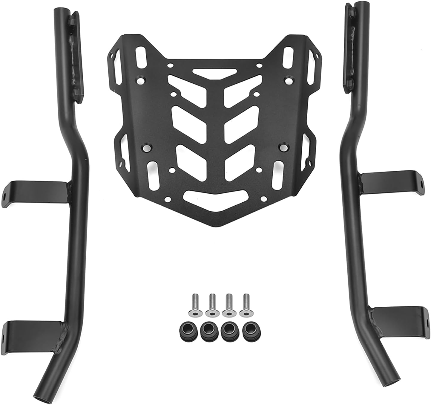 Motorcycle Sissy Bar Bracket Rear Carrier Luggage Rack Extension Steel Cargo Holder Support Shelf Compatible with ADV150 ADV 150 2019 2020 2021 2022 2023