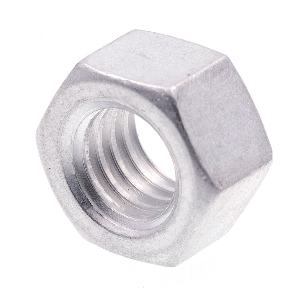 Prime-Line 9073518 in-16 - Tuerca hexagonal (25 unidades, aluminio, 3/8-16)