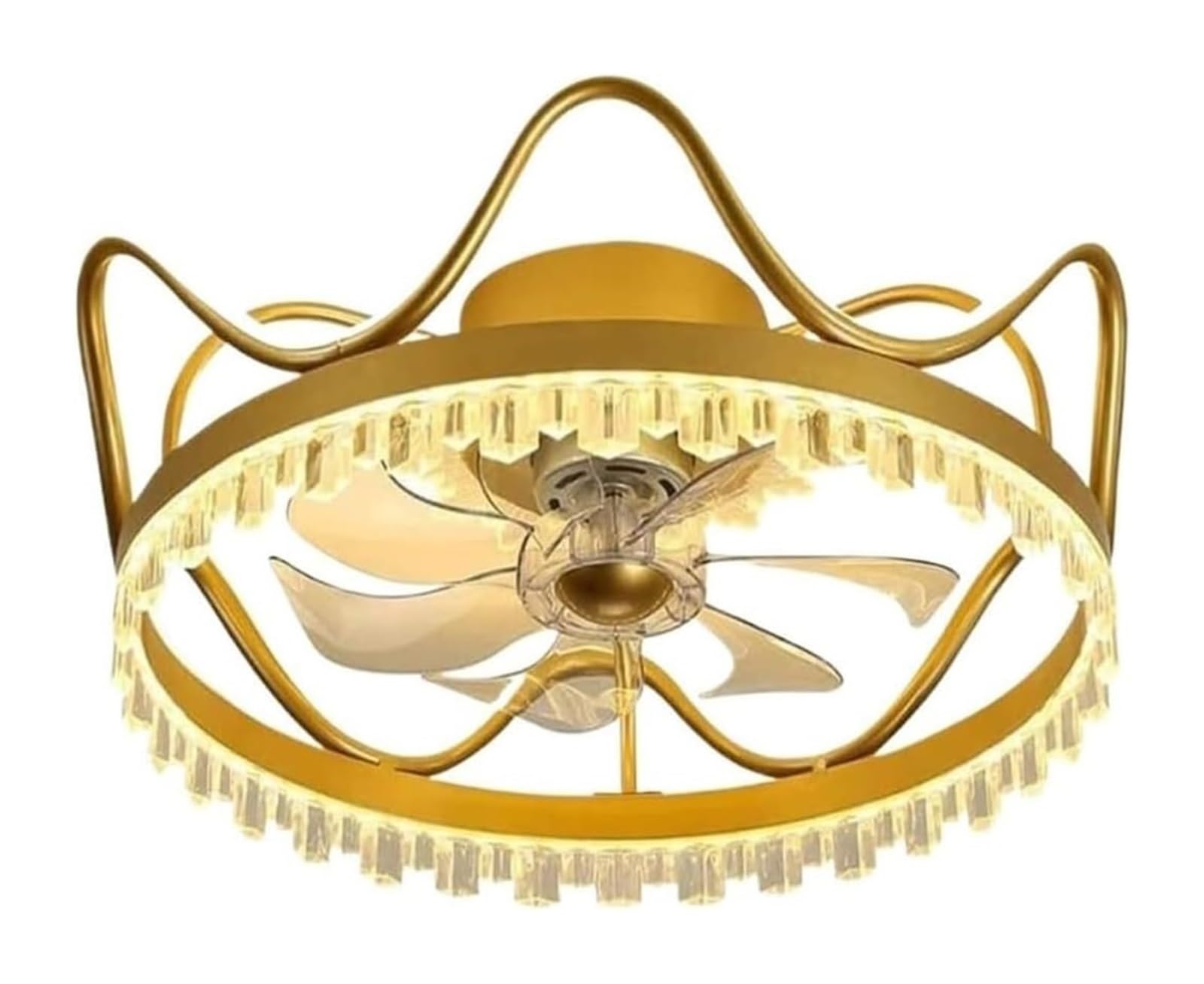 Ventiladores de techo silenciosos con luz regulable y mando para habitaciones de niños 7