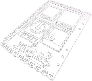 KSCRAFT Photo Planners Metal Cutting Dies Stencils for DIY Scrapbooking Decorative Embossing DIY Paper Cards
