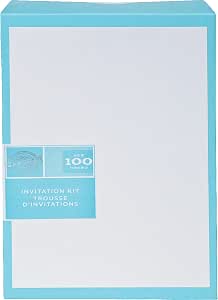 Amazon.com : Gartner Studios 76038 gar76038 Printable Invitations White ...