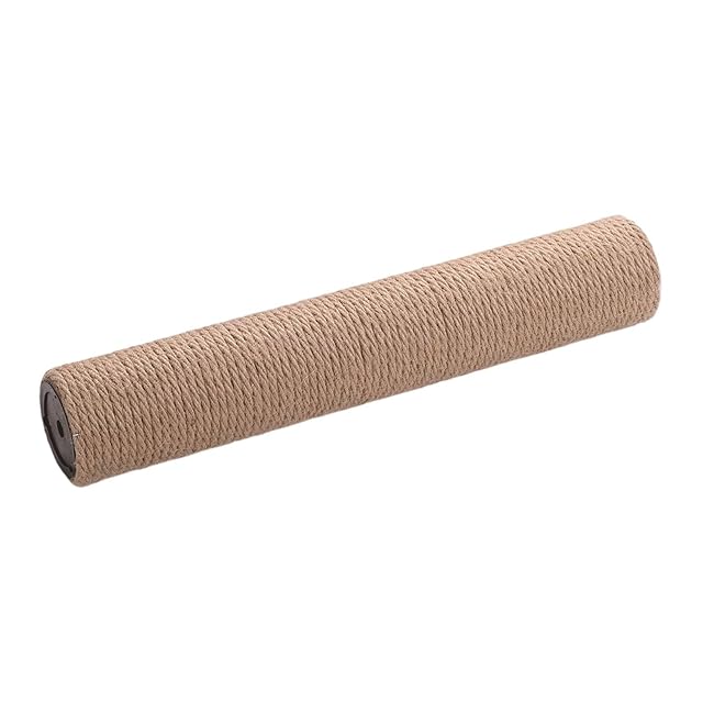 Foto 4 de 7 de Repuesto de poste rascador para gatos, sisal natural, poste de repuesto para árbol de gato, con tornillos
