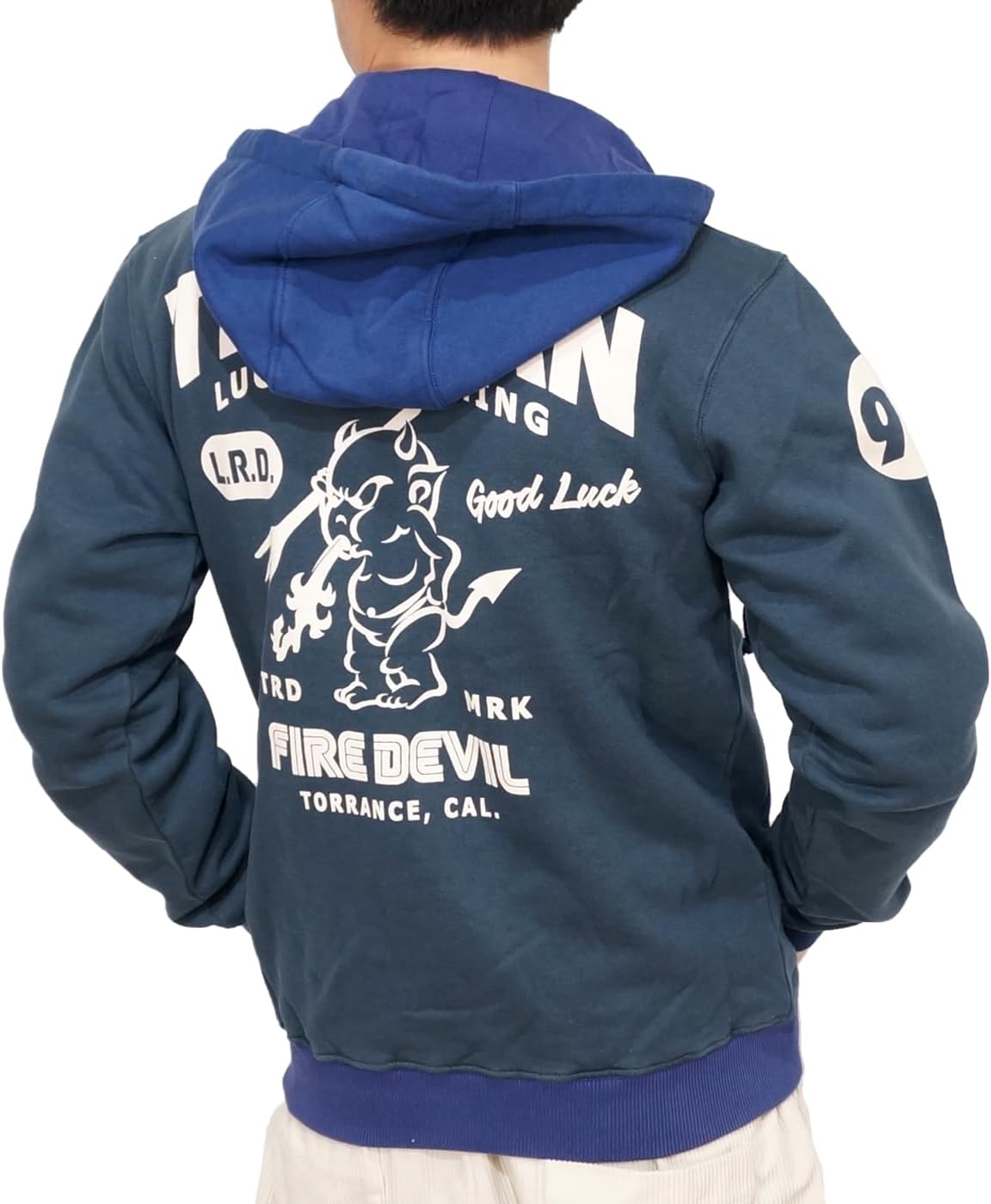 [テッドマン] BIGロゴエンブレム スウェットパーカー メンズ TEDMANS tdsp-159