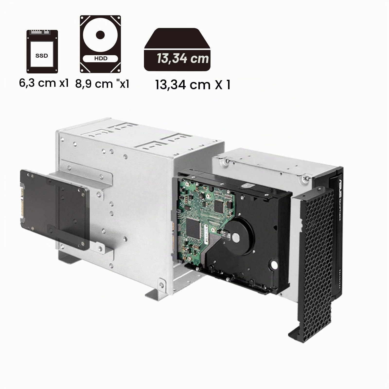 Silverstone RM42-502, Chasis de Servidor de Montaje en Rack de 4U, 240mm AIO, USB Tipo-C, Cerradura Kensington, SST-RM42-502B