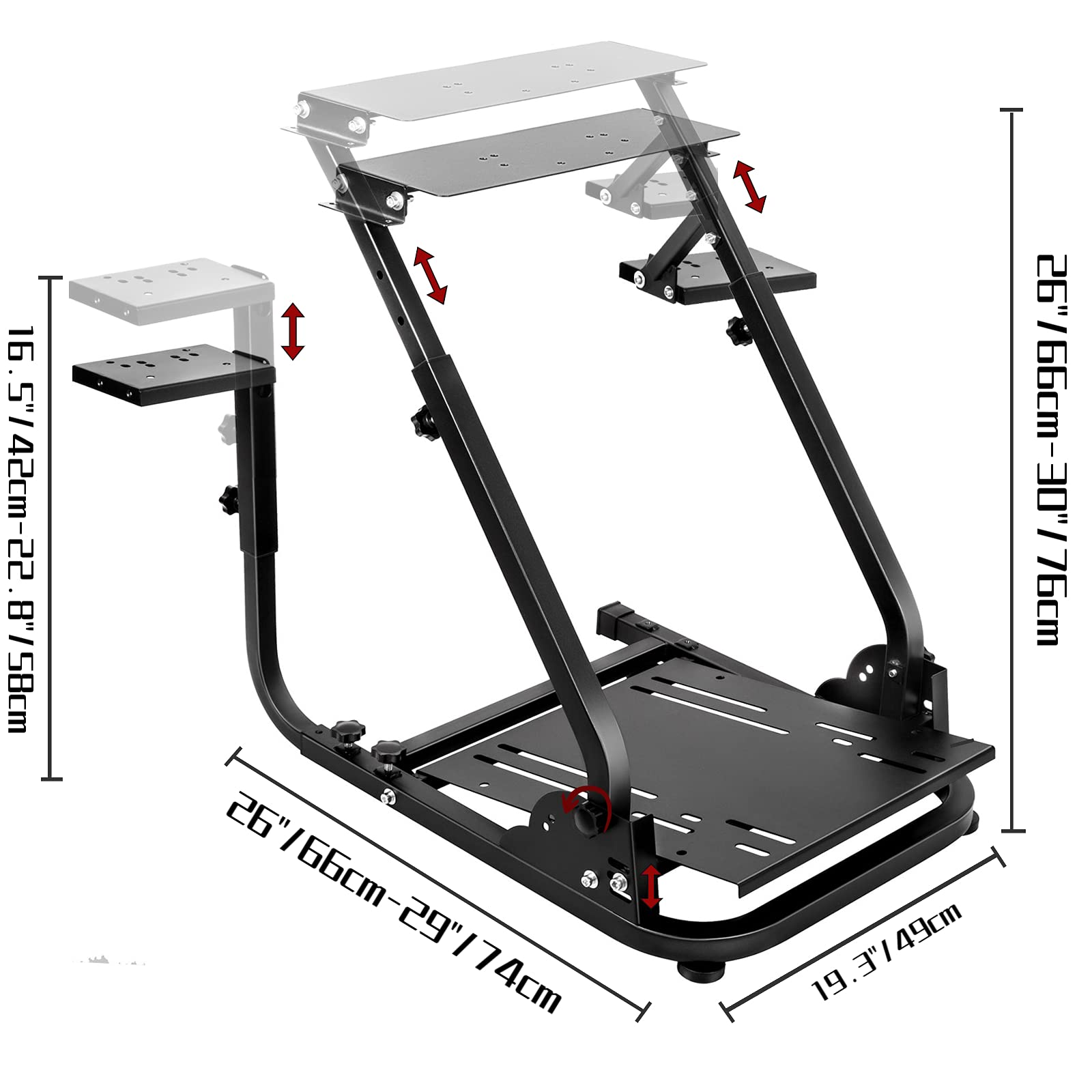 Dardoo G920 Racing Steering Wheel Stand Driving Simulator Cockpit Pro