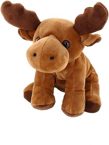 Miniatura 6 de Plushland Tigre blanco Sentado 8" juguetes de peluche peluche súper suave invierno vacaciones (blanco)