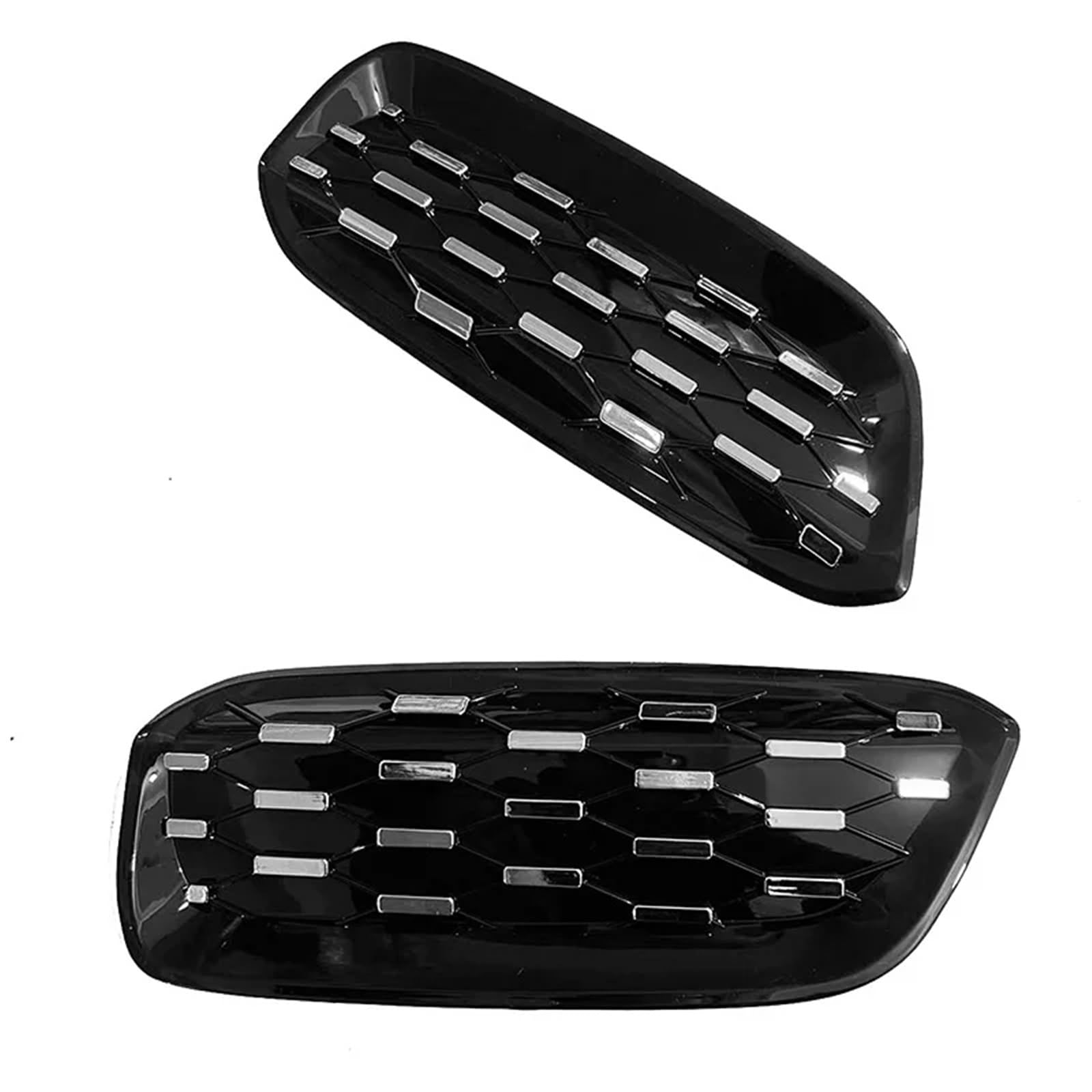 kratka chłodnicy osłona chłodnicy silnika osłona 2PCS Car Front Bumper Nerka Racing Grille Wymiana Body Kit Tuning Akcesoria Pasuje Do BMW I3 I01 2013-2021