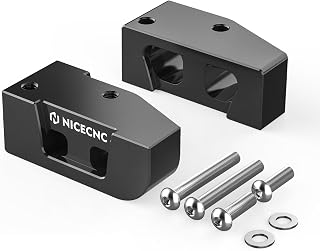 NICECNC Kickstand Lift Block (1"/2") Compatible with Harley Street Glide FLHX 2006-23,Road King FLHR/Classic FLHRC,Electra Glide Standard FLHT/Ultra Classic FLHTCU,Fit years See page!