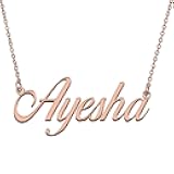 GR35Z9 Personalized Personal My Name Necklace Jewelry for Womens