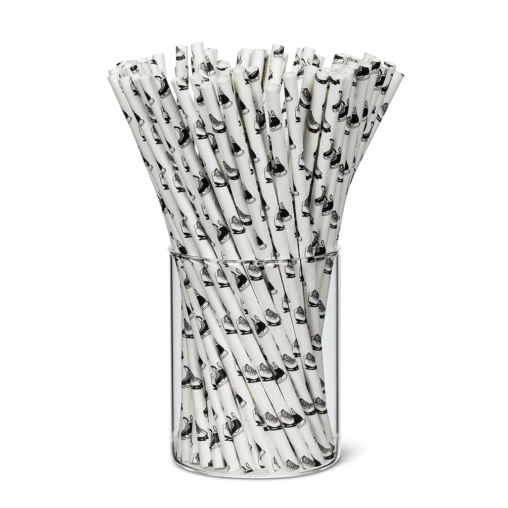 Pailles imprimées Skate haut de gamme Abbott Collection de 100 CT