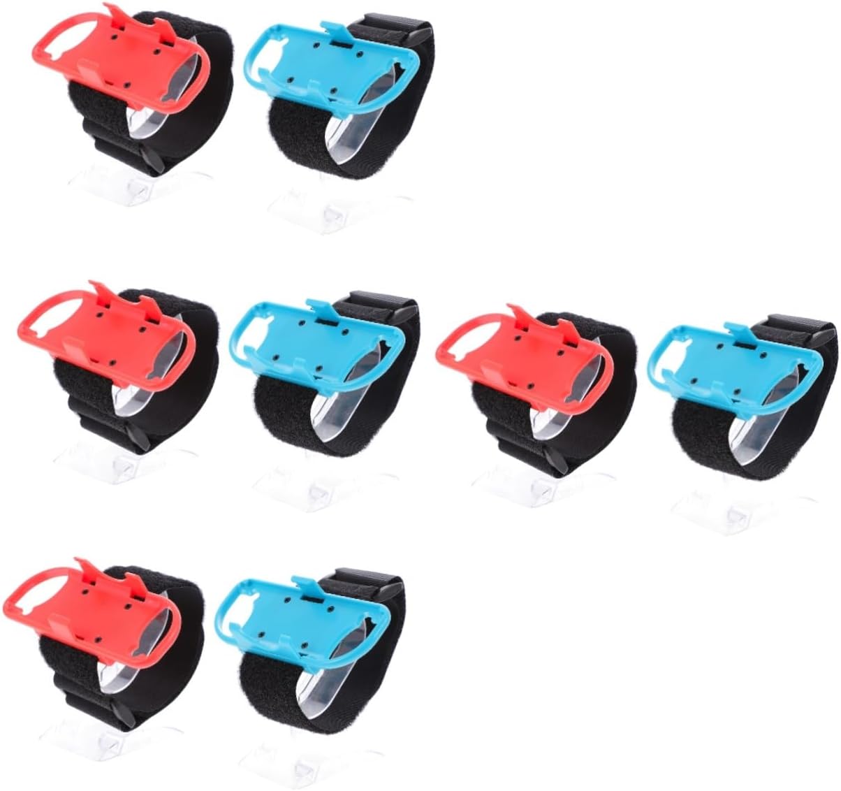 Housoutil 8pcs Control Wrist Strap for Gamepad Wrist Band Adjustable Elastic Strap for Comfortable Gaming
