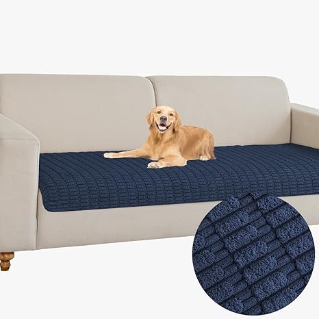Review Dog Bed Cover Sofa Protector,Anti Slip Waterproof Sofa Covers for Living Room Couch Covers,Sofa Mat,Seat Cover,Dog Mat,Pet Pad for Furniture 1 Piece (30×70 inch,Dark Blue)