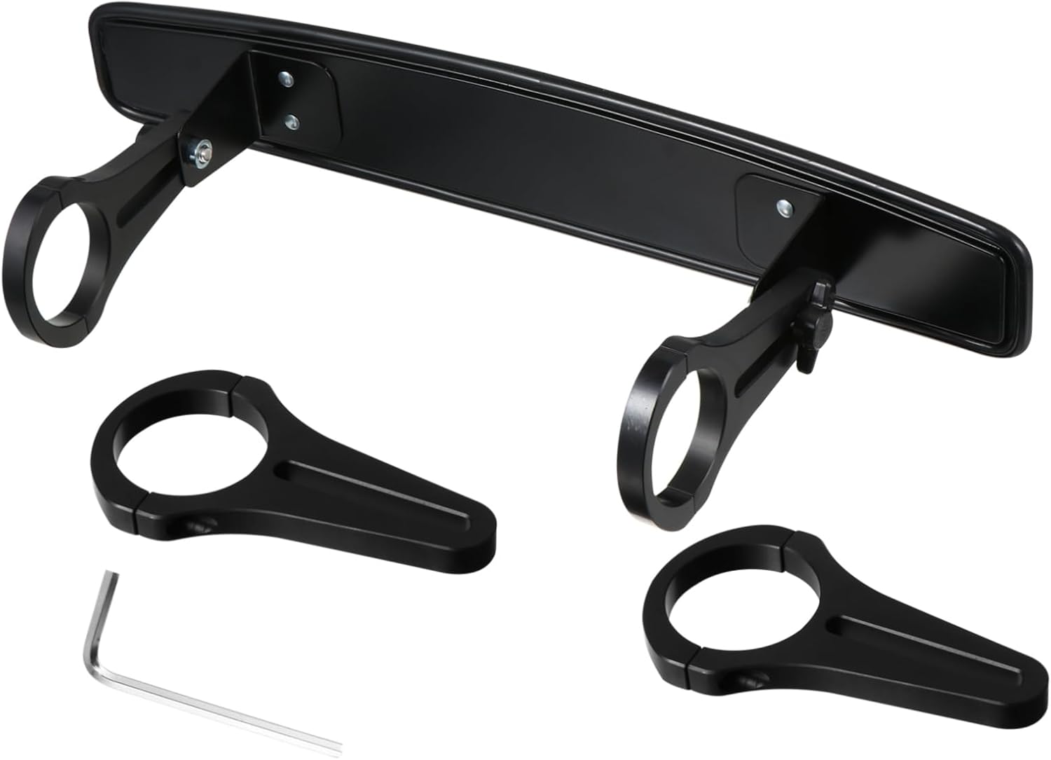 Garneck Wide Angle Rearview Mirror for Utv Atv and Off Road Vehicles Durable Easy Installation Fits Cars Enhanced Driving Safety