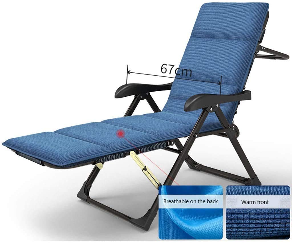 Chaise longue pliable avec coussin confort premium pour terrasse et relaxation