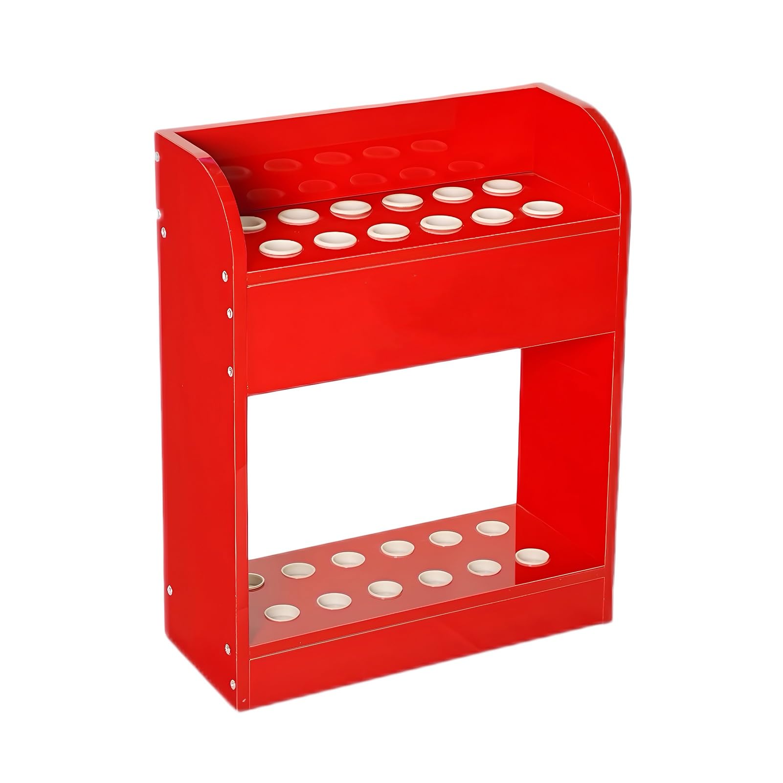 Support de queue de billard 12 bâtons rouge meuble de sol pour salle de sport