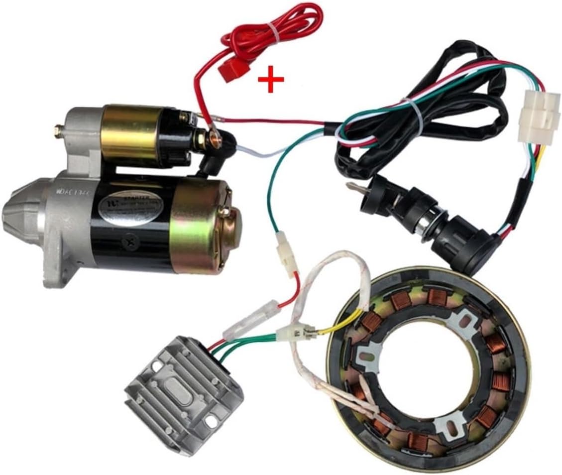 170F 2KW Start Conversion KIT L48 for L40 L48 3KW 3.5KW Engines Starter Motor