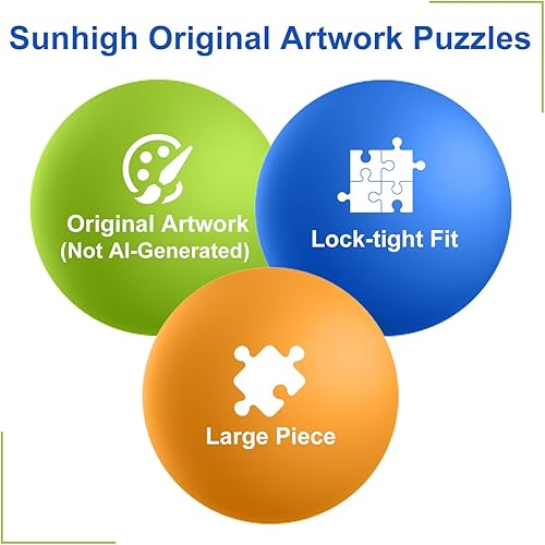 Miniatura 7 de Sunhigh Rompecabezas de demencia para ancianos, juego de rompecabezas de 2 a 100 piezas, productos de Alzheimer y actividades para personas mayores