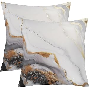 Feelyou Modern Aesthetic Throw Pillow Covers Soft 18" x 18"